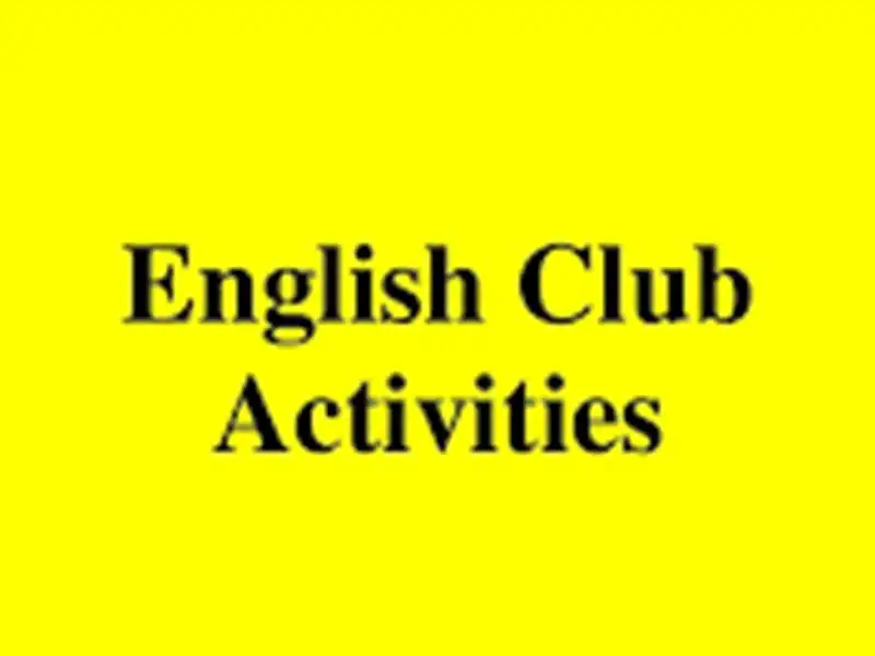 English Club Activity